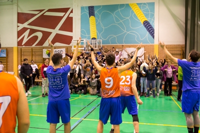 Celebración del GSD con sus aficionados