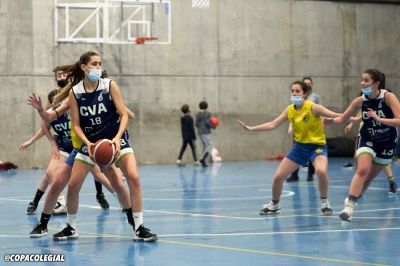 Encomiable esfuerzo de Leire Sánchez