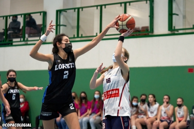 La pívot visitante se fue hasta los 7 tapones