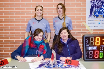 Excelente labor arbitral bajo el frío