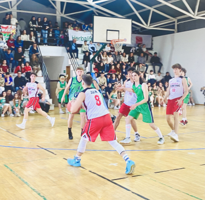 Javier Maroto Novalbo en un contraataque 