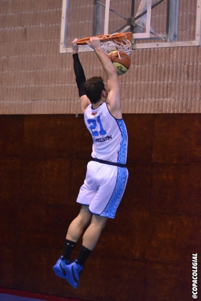 No valió, pero fue un mate espectacular...