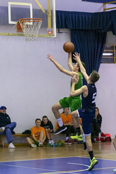 Pablo García en acción