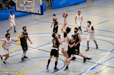 Lanzamiento a canasta de Virgen de Mirasierra