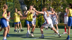  Mañana de calor... y mucho minibasket