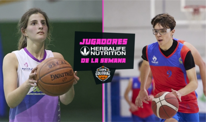 Manolo Lama y Candela Díaz, Jugadores de la Semana