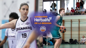 Marc Ribas (THAU) y Ana Abans (Sant Gabriel), Jugadores Herbalife de la 9ª semana en Barcelona