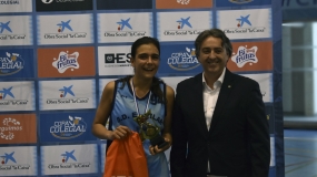 María García: "Ha sido un privilegio jugar la Copa Colegial"