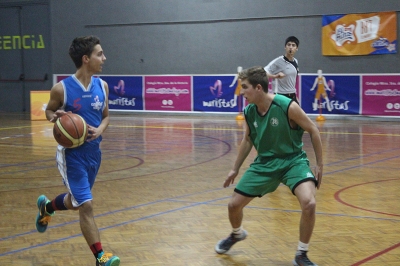 Manu Campos marcó el ritmo del partido