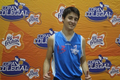 Ale Peinado, el más destacado de Maristas