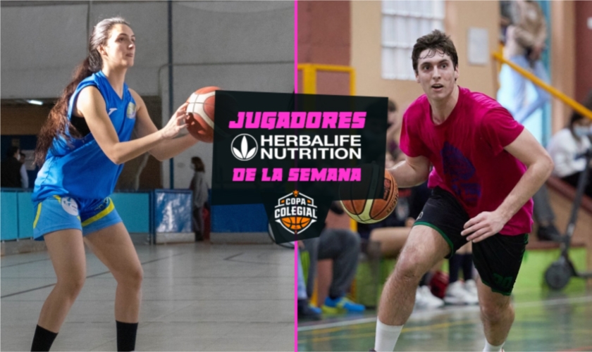 Marta Bueno y Diego Jiménez, Jugadores de la Semana