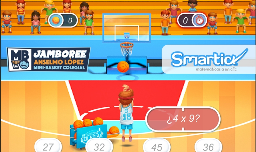 MateCopa Smartick: Matemáticas y baloncesto para los más pequeños MateCopa Smartick: Matemáticas y baloncesto para los más pequeños