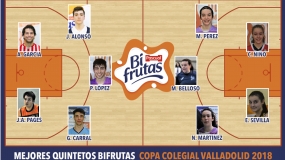 Mejores Quintetos Bifrutas Valladolid 2018