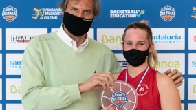 Mireya Gracia, Mejor Jugadora de la Copa Colegial Zaragoza 2020