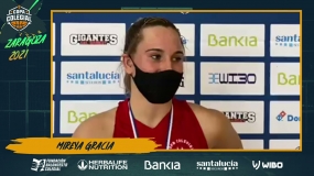 Mireya Gracia: "Nos ha hecho mucha ilusión ganar tras más de un año sin jugar juntas"