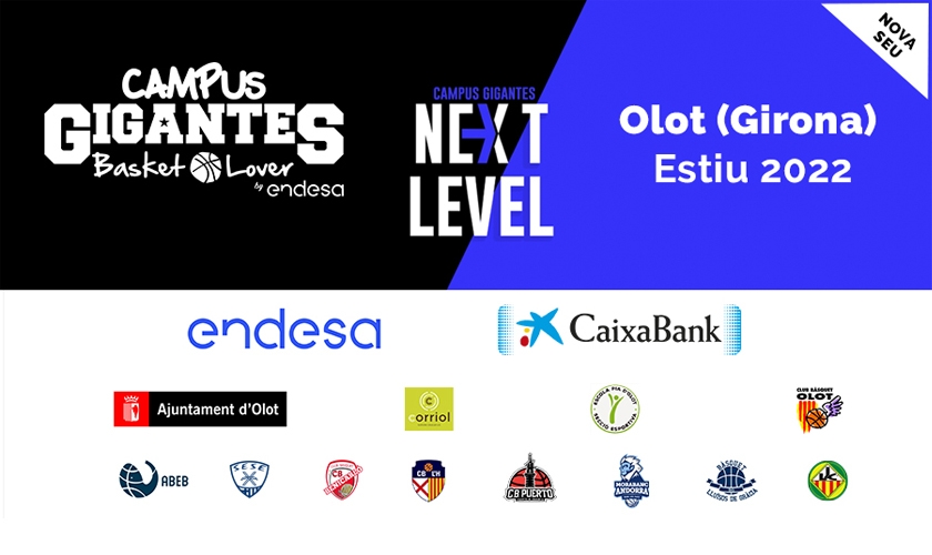 No pierdas el ritmo en verano. Copa Colegial y Gigantes del Basket traen un campus diseñado para ti