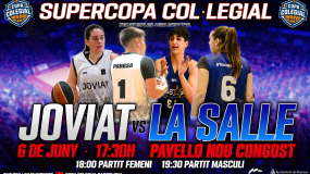 ¡El Nou Congost albergará la Supercopa Colegial Catalunya Central entre Joviat y La Salle!