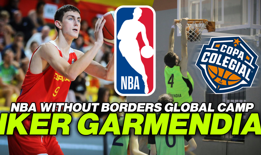 Orgullo total: IKER GARMENDIA seleccionado para el NBA Without Borders Global Camp