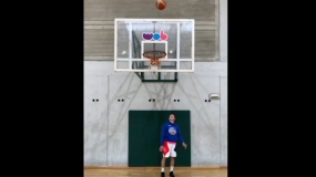 PatioNBA nos muestra el Reto Herbalife Nutrition de esta semana: canasta desde detrás del tablero