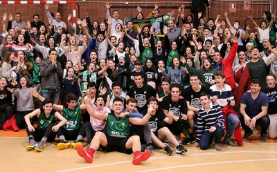 PSJ celebrando su histórico pase