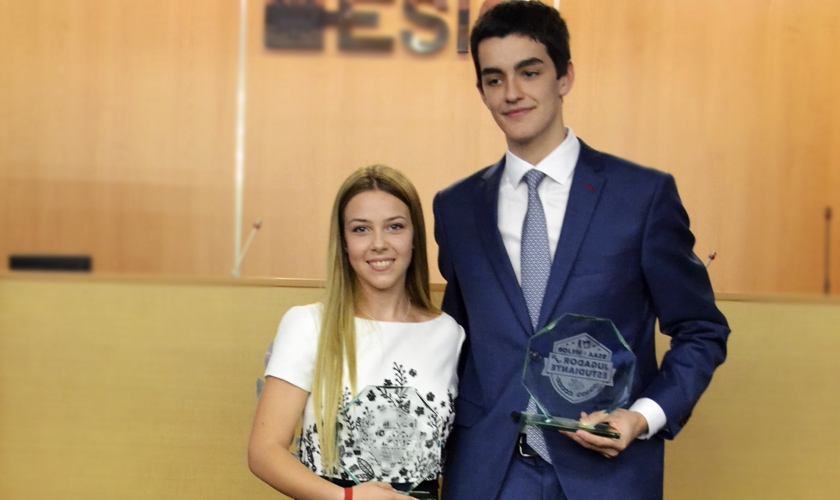 Paula y Adrián ya lucen como BSAA 2018