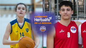 Paula Herrero y Leo Rojas, Jugadores Herbalife de la Semana 3 en Zaragoza