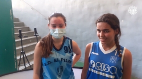 El Pilar - Guadalaviar: las MVPs ante el micrófono de Copa Colegial