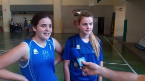 Post partido Guadalaviar - Maristas, hablamos con Silvia Molina y Carla Ferrándiz