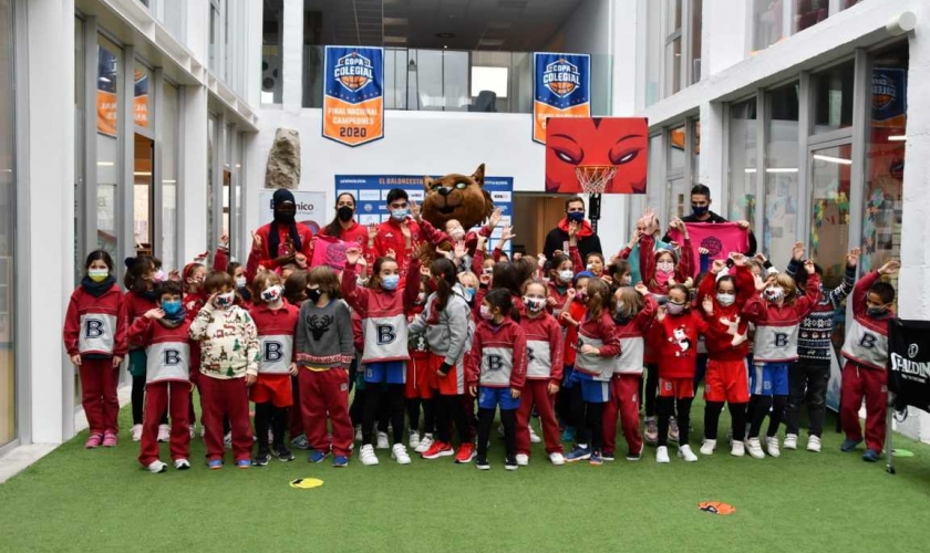 Presentada la Copa 2022 en el colegio Británico con Vega Gimeno, Javi García y Aminata Sangaré