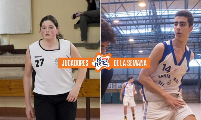 Raquel Botana y Román Vázquez, Jugadores Bifrutas de la semana