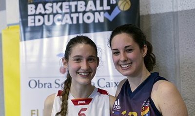 Paula Ejarque y Elena Esteras