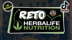 Reto Herbalife Nutrition semana 1: canasta desde detrás del tablero