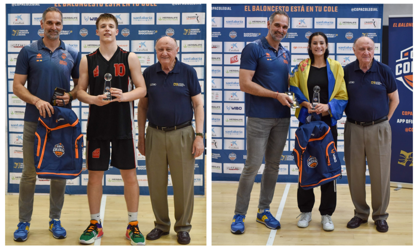 Rey y Reina: Pau Majoral (La Llauna) y Rocío Pérez de Guzmán (Majuelo), MVP en la Final Nacional