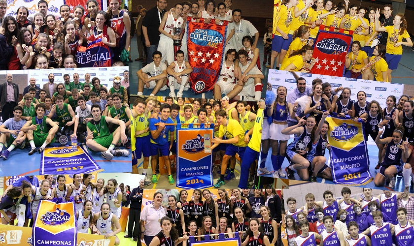 Reyes de la Copa Colegial: así queda el ranking de 2017 en Madrid