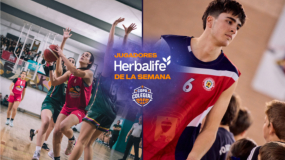 Rojo pasión, y emoción: Elena Miguel y Guillermo San Miguel, Jugadores de la Semana en Madrid