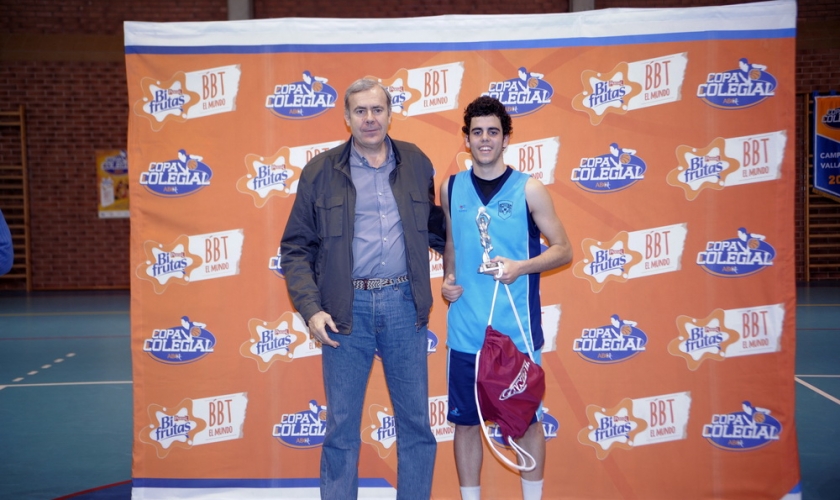 Samuel Puente, nuevo embajador de la Copa Colegial Valladolid