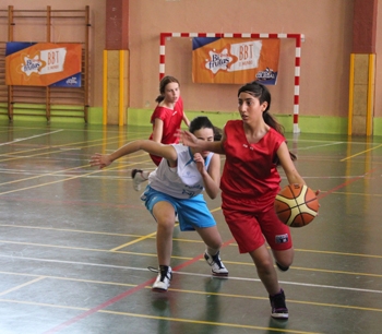 Mucha intensidad durante el encuentro