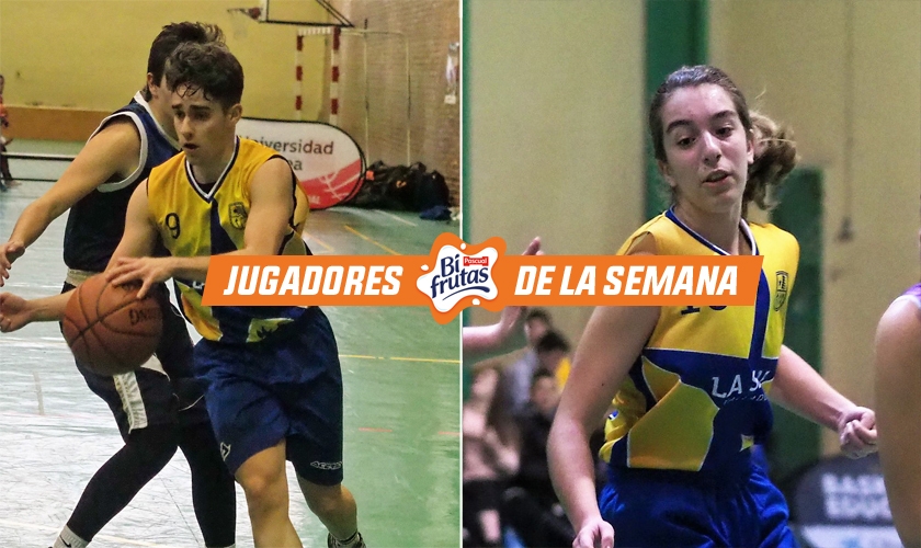 Sara e Iván. doblete de jugadores Pascual bifrutas para La Salle Sara e Iván. doblete de jugadores Pascual bifrutas para La Salle