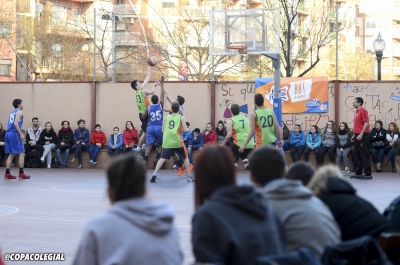 Partido con gran ambiente