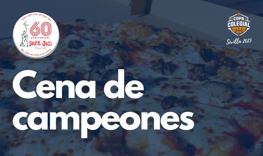 Sloppy Joe’s flamante patrocinador local en Copa Colegial Sevilla 2023