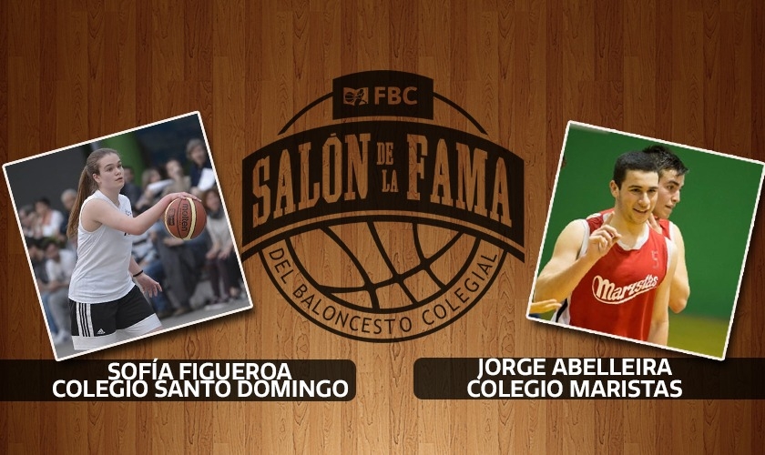 Sofía Figueroa y Jorge Abelleira entran en el Salón de la Fama de Coruña