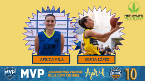 Sonia López (EPSA) o Africa Vilà (Lestonnac): ¡vota a la MVP del mes de abril en Barcelona!