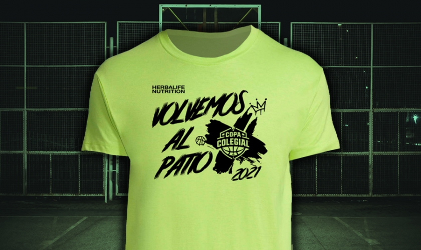 Te presentamos la camiseta oficial de la Copa Colegial 2021. ¡Esto empieza ya!
