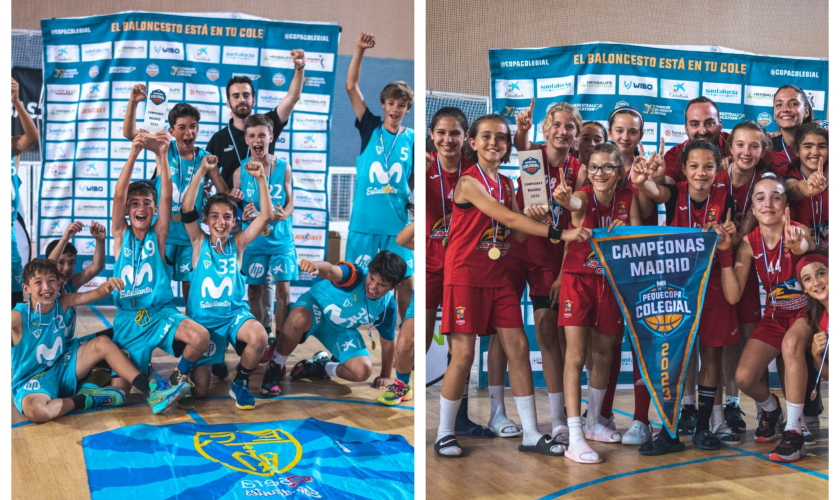 ¡Tenemos campeones! Alameda de Osuna y Ramiro de Maeztu ganan la Pequecopa colegial 2023 en Madrid 