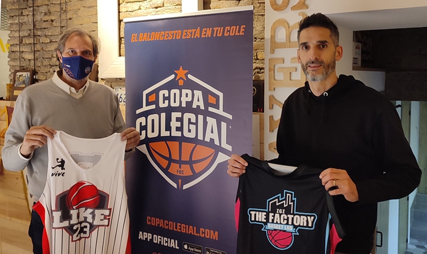The Factory Basket Lab se incorpora como nuevo patrocinador de Copa Colegial Zaragoza
