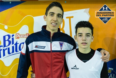 Sarasa y Román, Jugadores Under Armour del partido