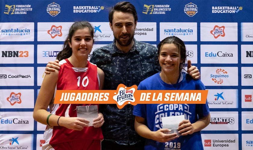 Tras una grandísima final... las Jugadoras Bifrutas de la Semana