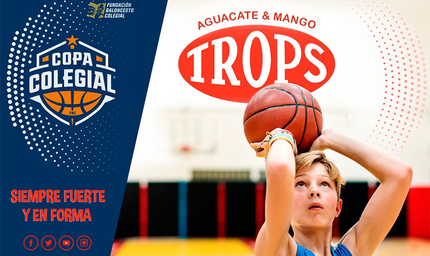 Trops volverá a ser patrocinador oficial de la Copa Colegial en Málaga