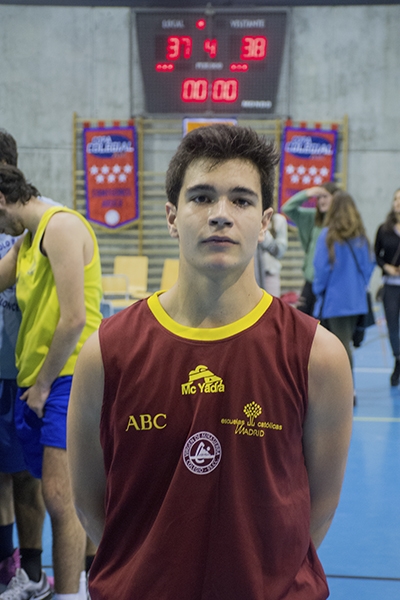 Dani Gómez, autor de la canasta decisiva