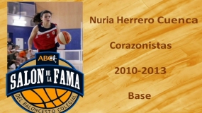 Un homenaje ejemplar: así fue la entrada, en 2017, de Nuria Herrero en el Salón de la Fama de Madrid